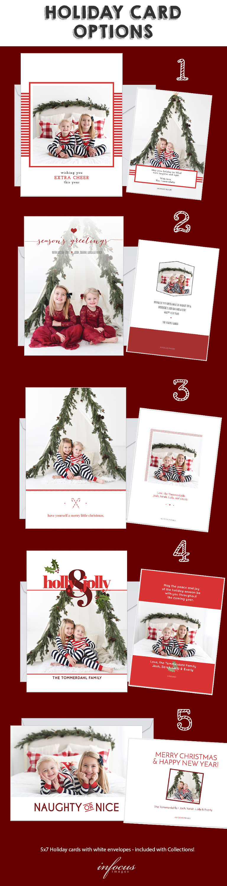 Website - card options